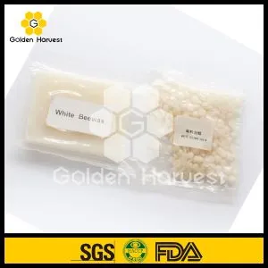 Reines natürliches gebleichtes Bienenwachs